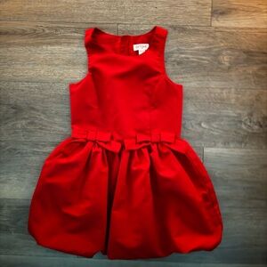 Cat & Jack Red Bow-Accent Formal Dress for Girls